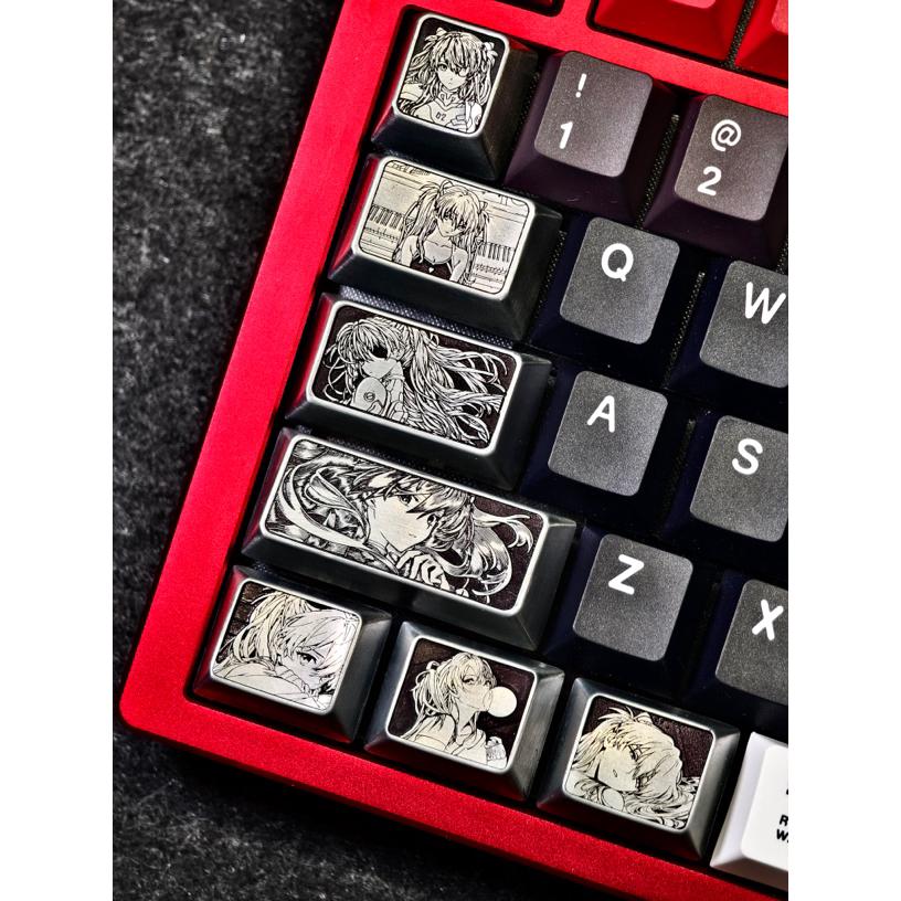 明日香EVA 锌合金个性键帽