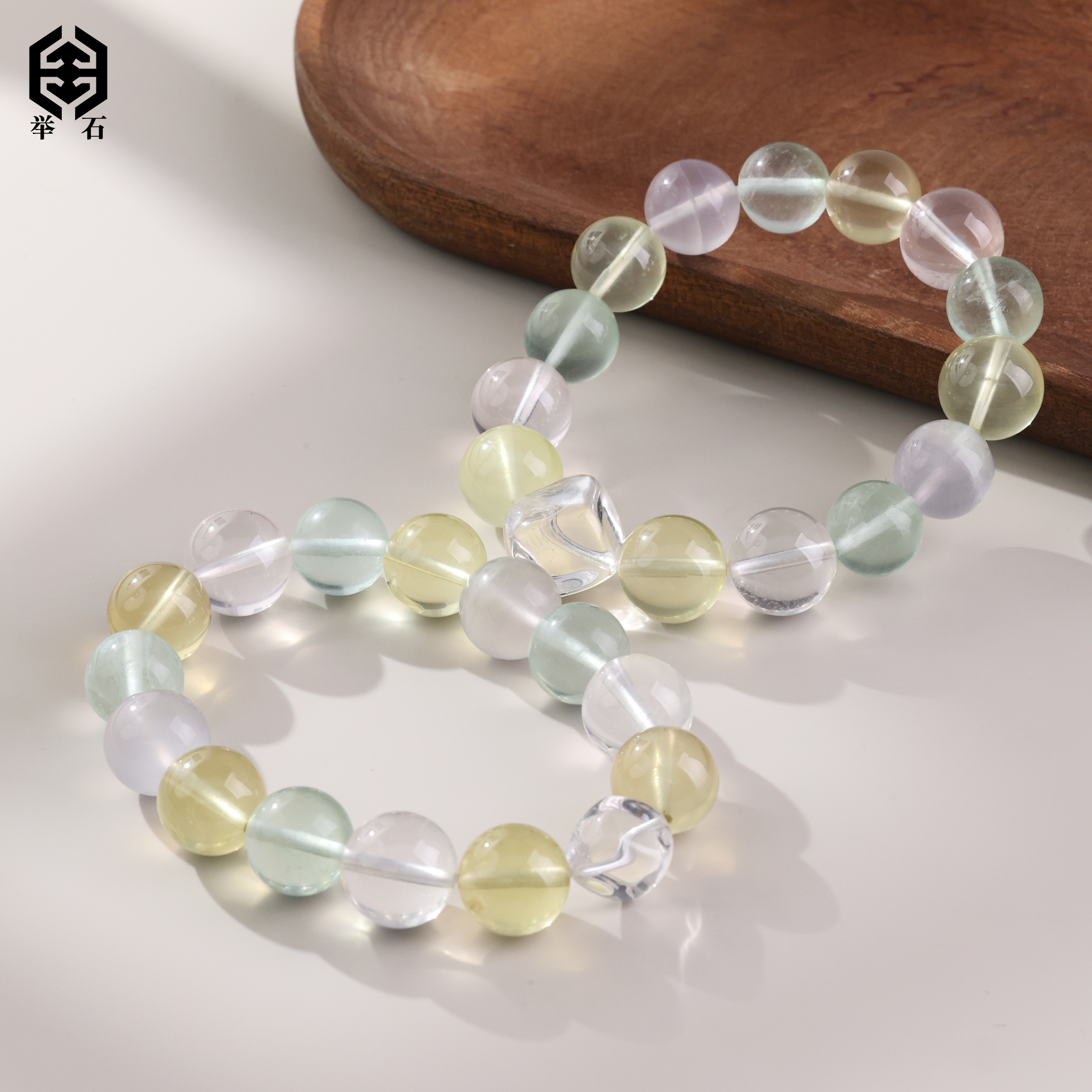 【举石精选】X06-1189-15水晶手串（一件/多样性发/约11mm+）u