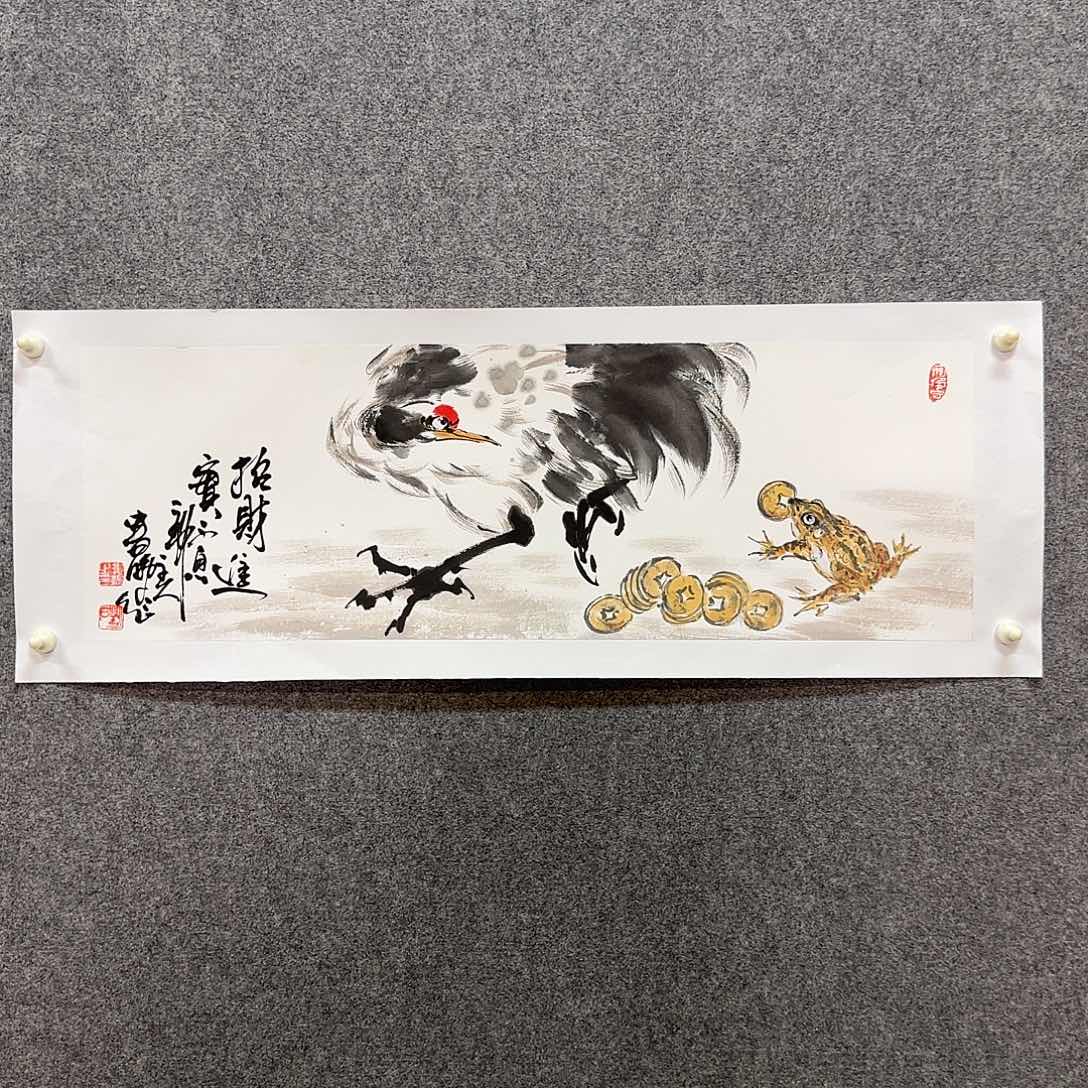 国画娄鹏老师手绘作品