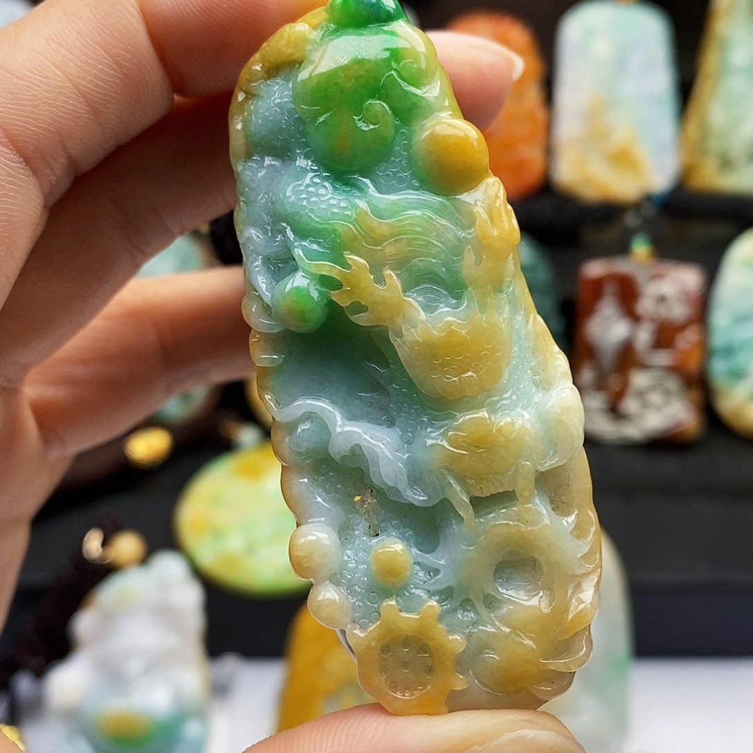 颈饰未镶嵌翡翠翡翠A 一物一证