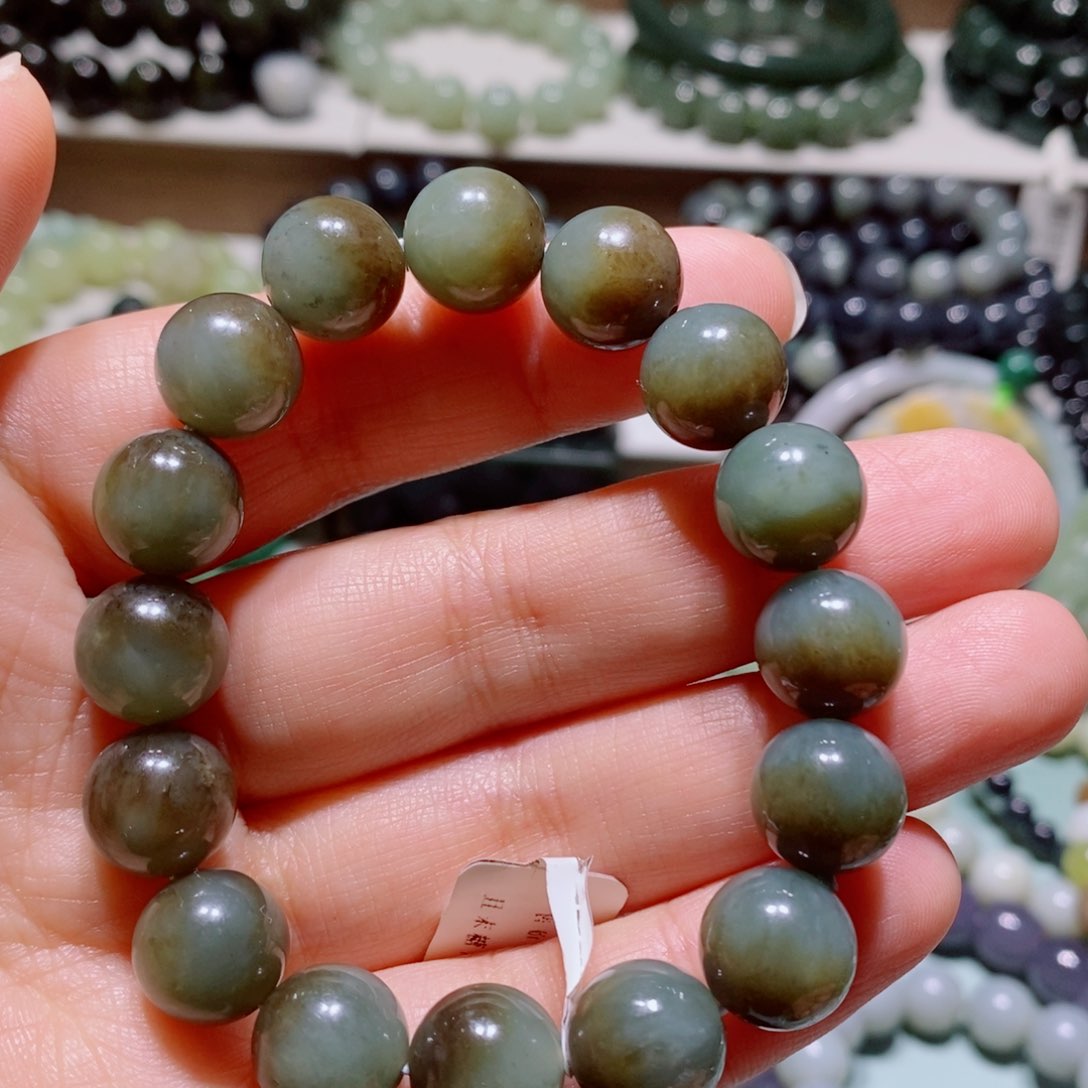 和田玉手链未镶嵌