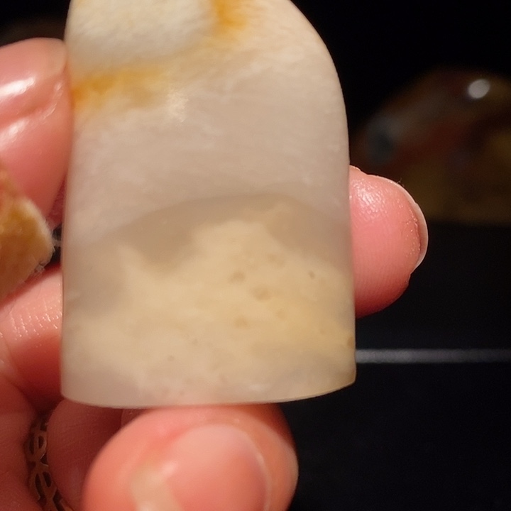 昌化石精品冻石随形章