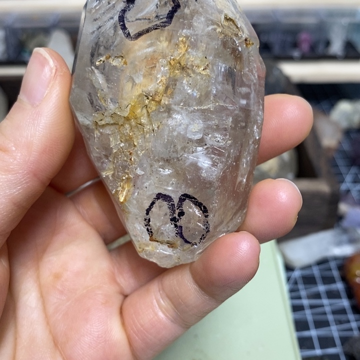 水晶水晶柱未镶嵌无**名