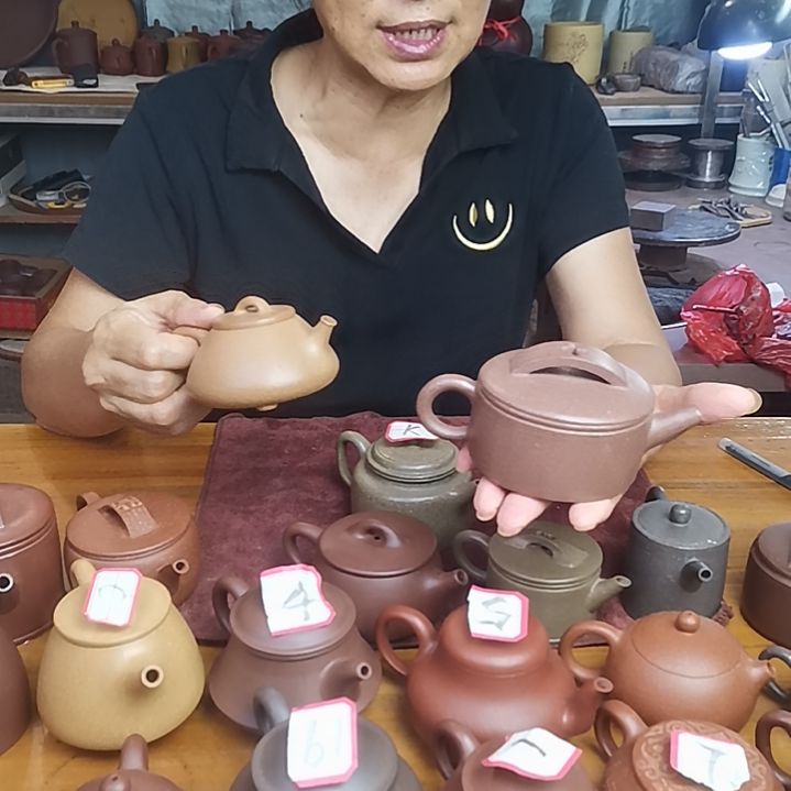 a***子茶壶紫砂宜兴紫砂制作精工