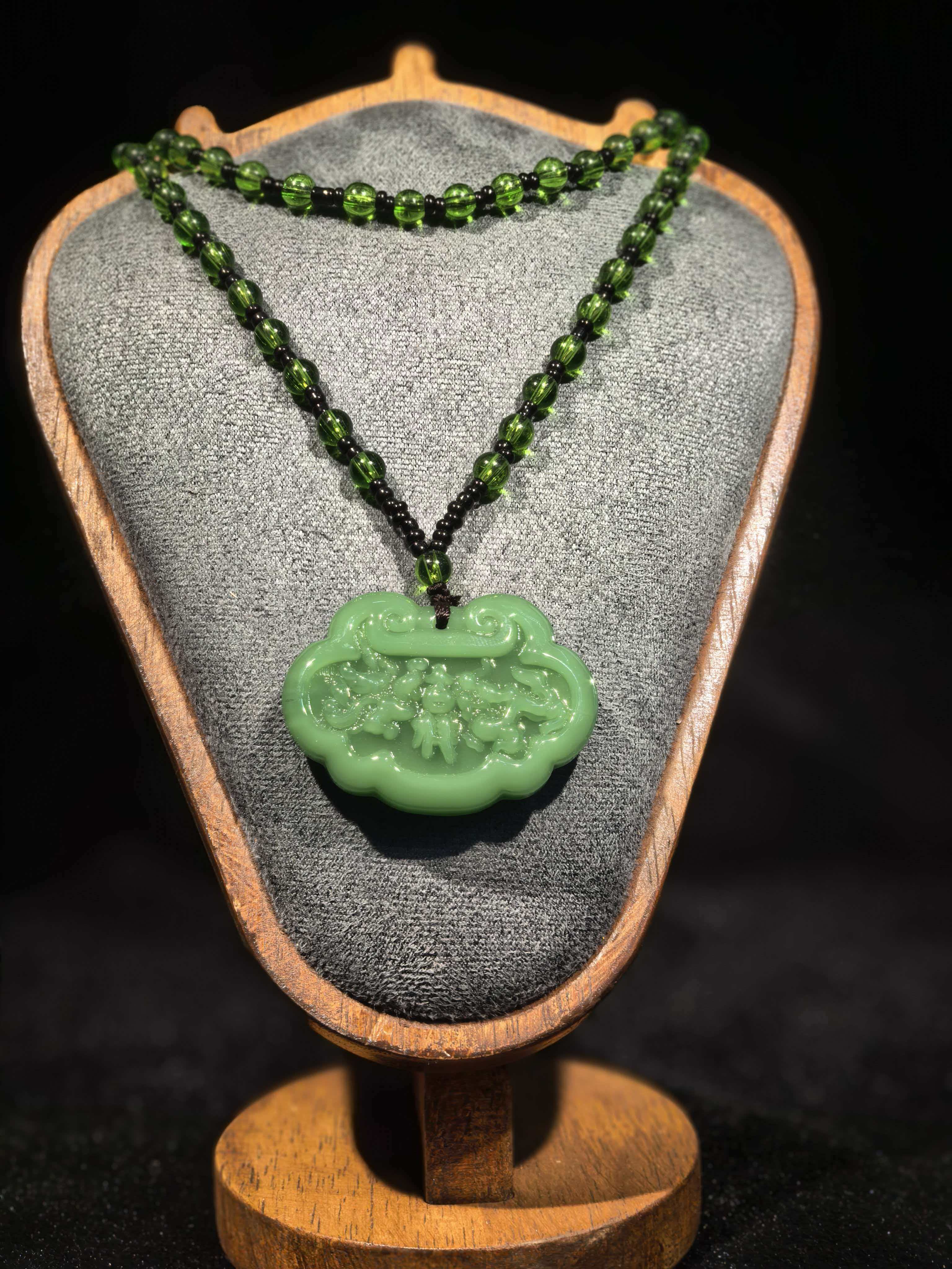 【吴总专属】大气民族风平安锁吊坠-2