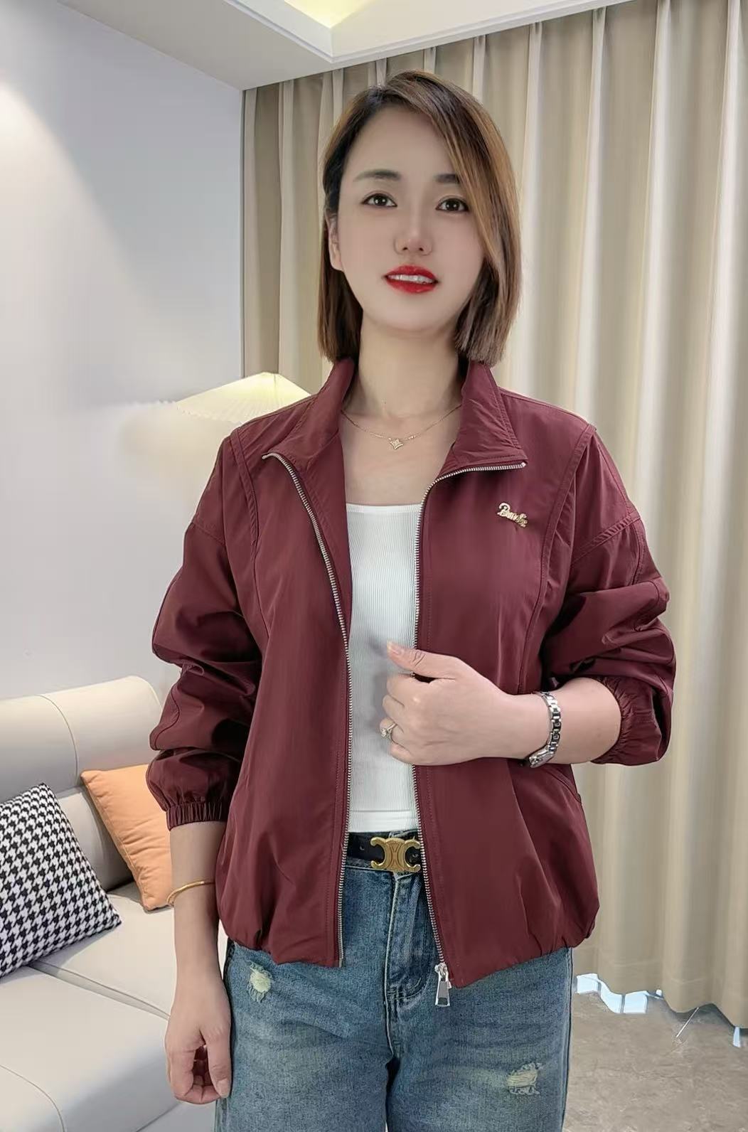 【原创正品】2025秋季新款时尚工装风休闲夹克外套806