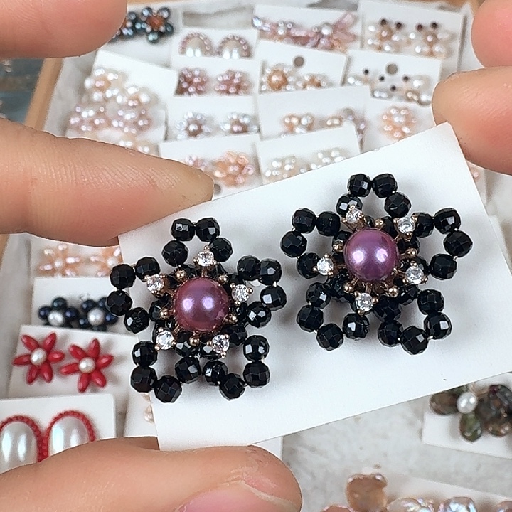 未镶嵌耳饰淡水珍珠