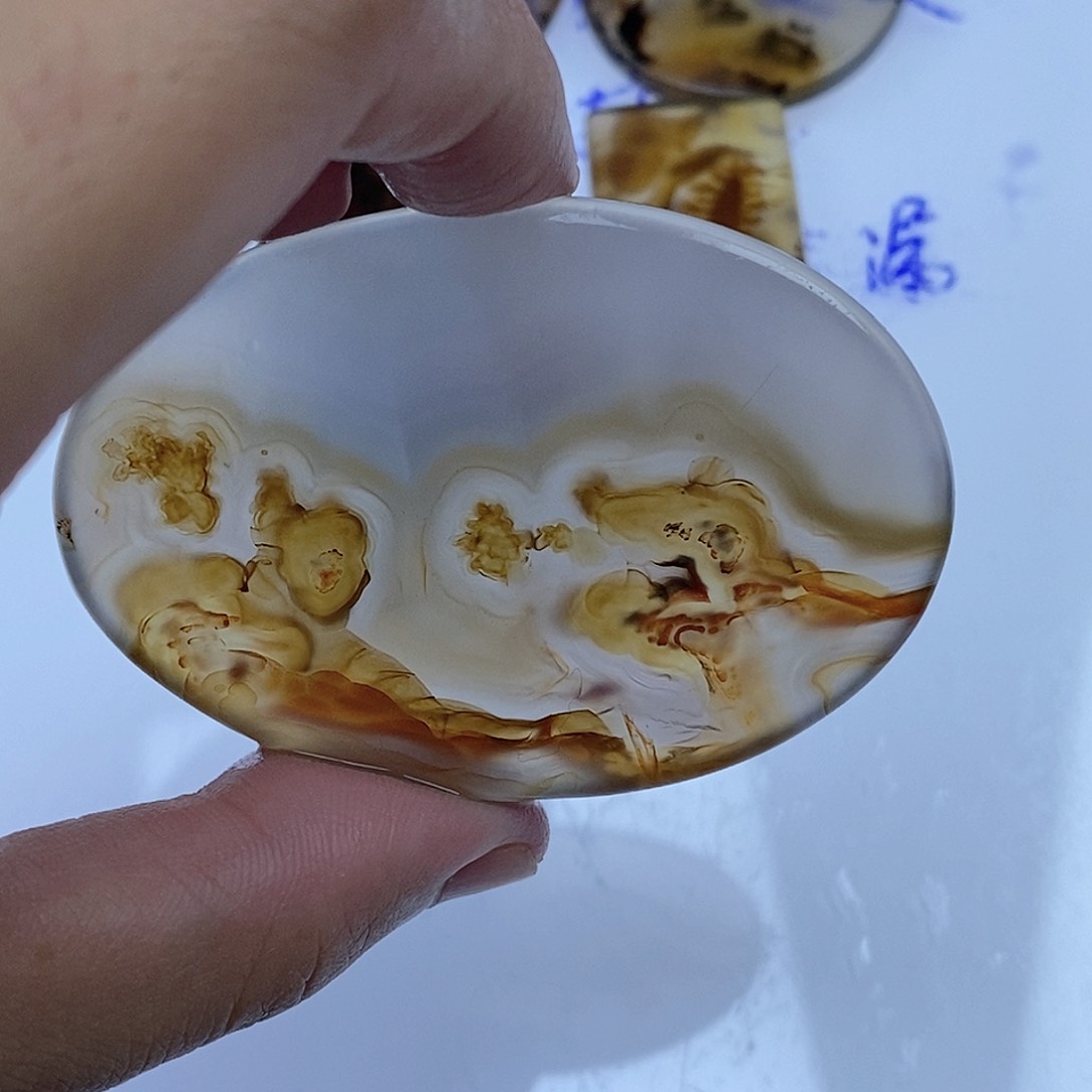 玛瑙/玉髓未镶嵌珠宝半成品