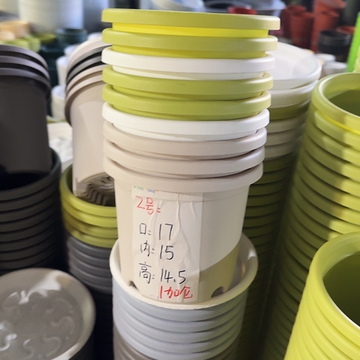 四季2#口径17灰白6个无托