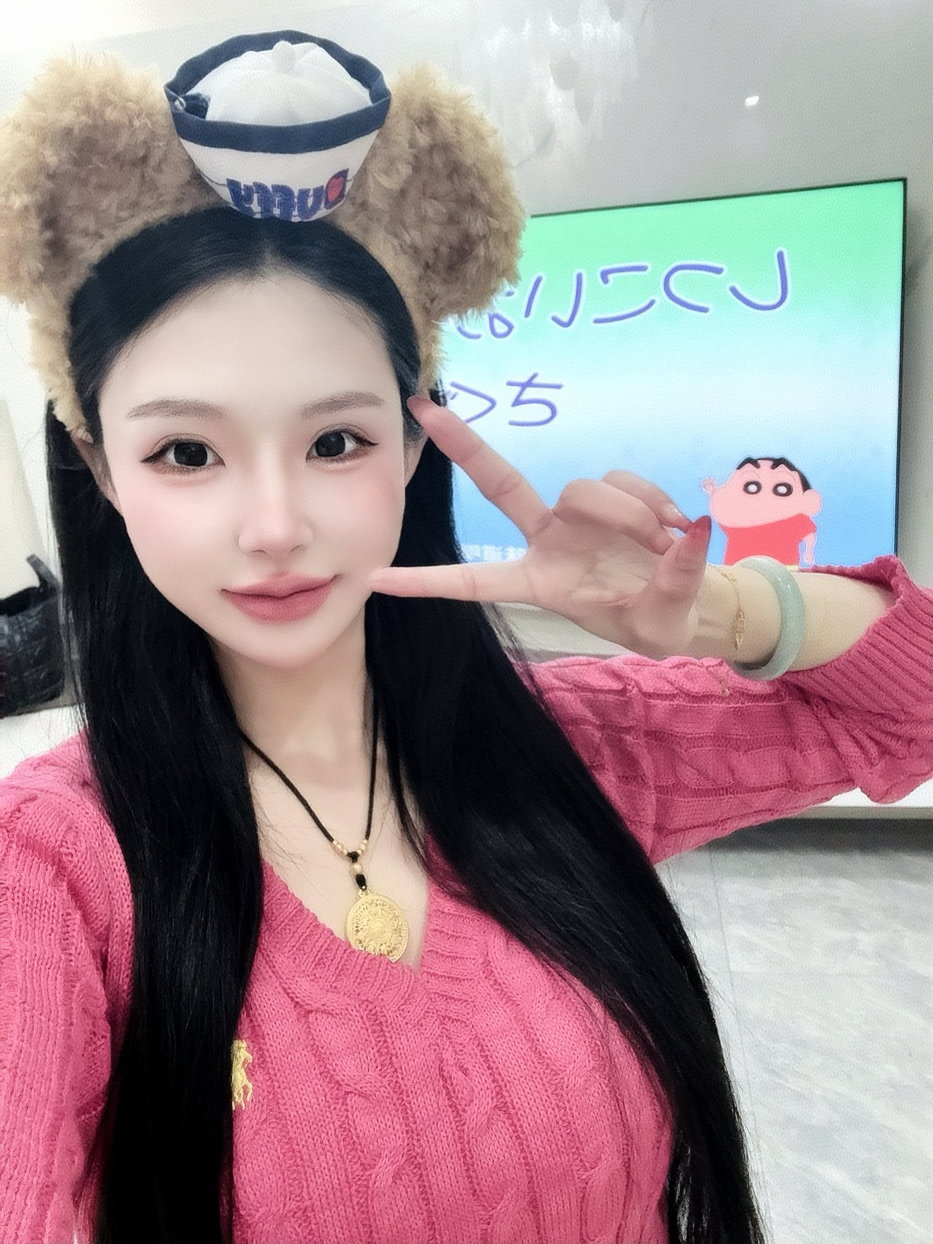 纯色常规厚款宽松型针织耐磨毛衣宽松套头百搭慵懒风