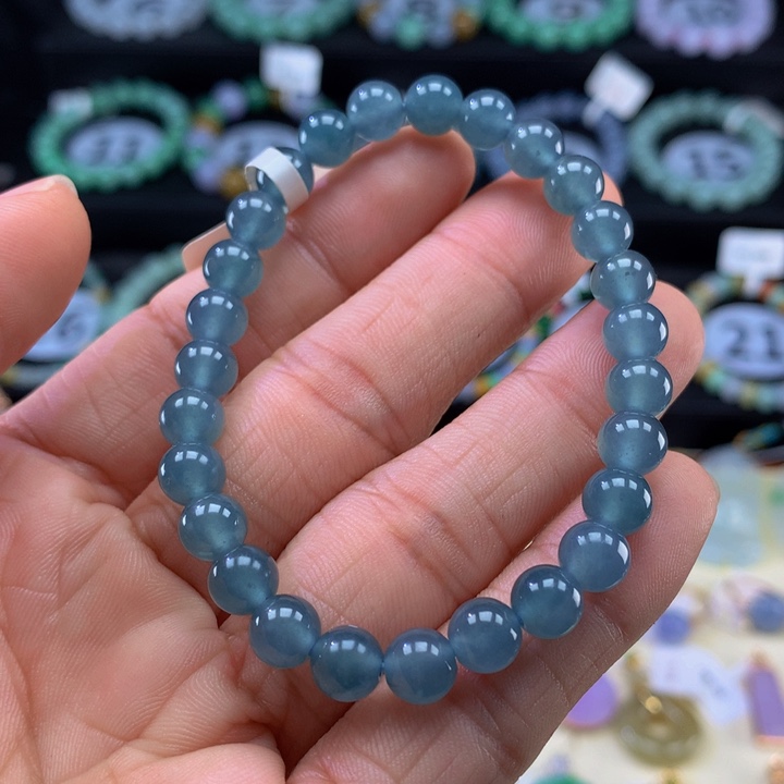 翡翠手链未镶嵌翡翠 6.8 