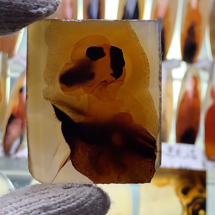 未镶嵌玛瑙/玉髓珠宝半成品102