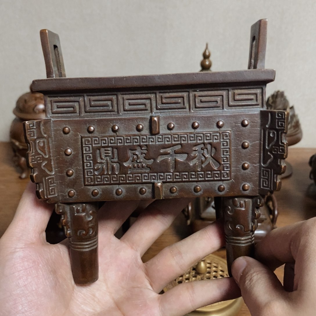 铜盛世铜炉铜器香炉工艺品