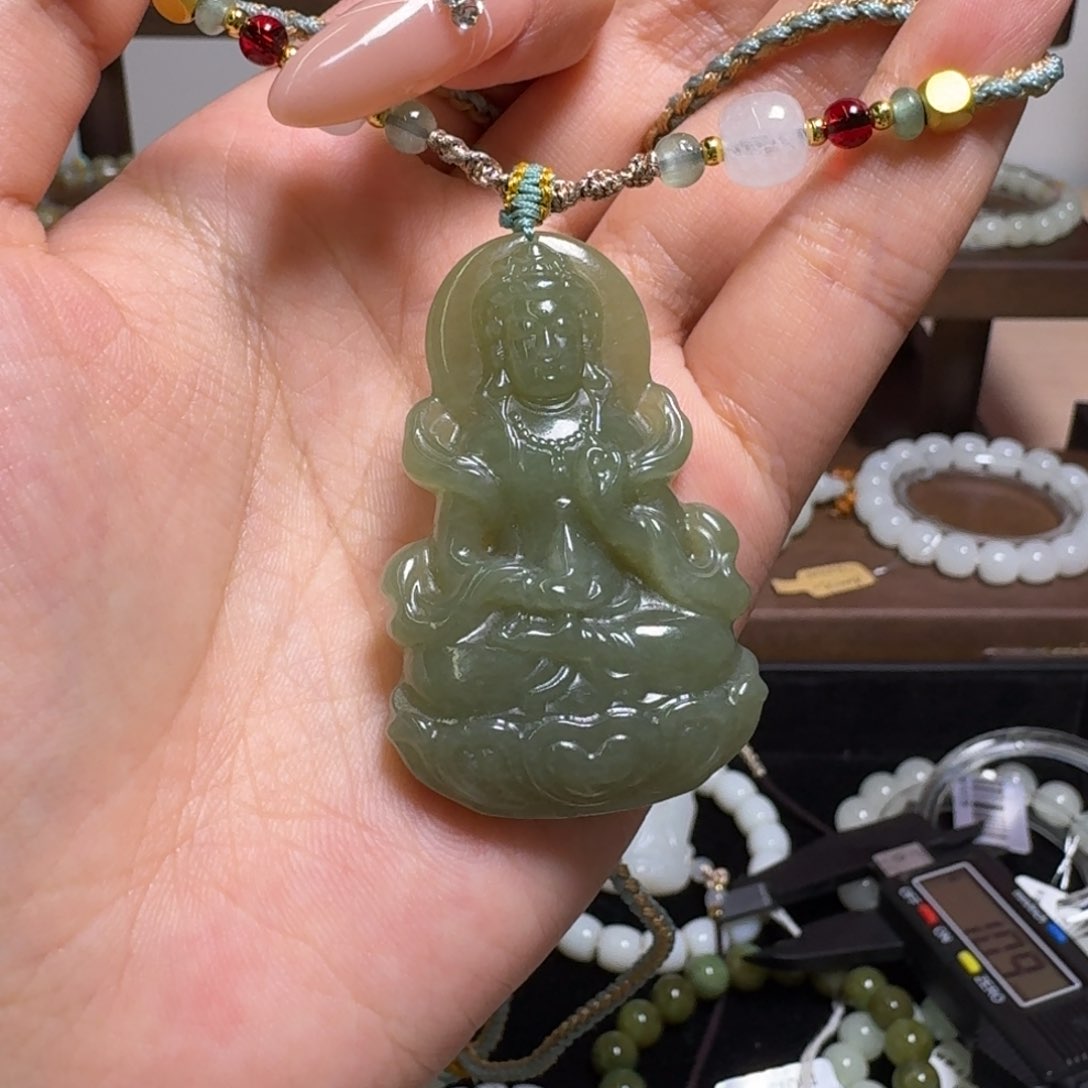 和田玉手串未镶嵌