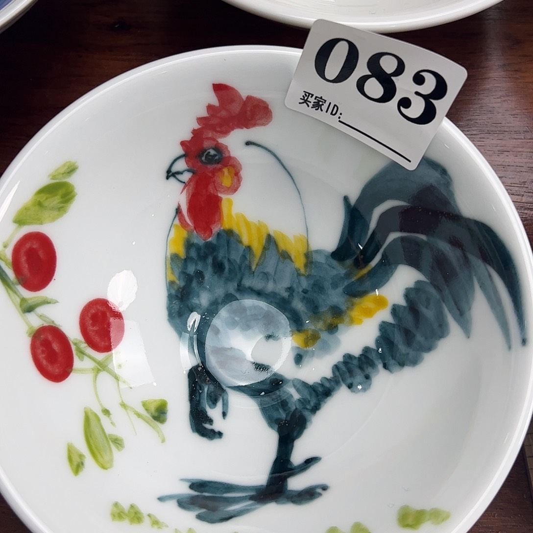 瓷片景德镇陶瓷手工手绘制作