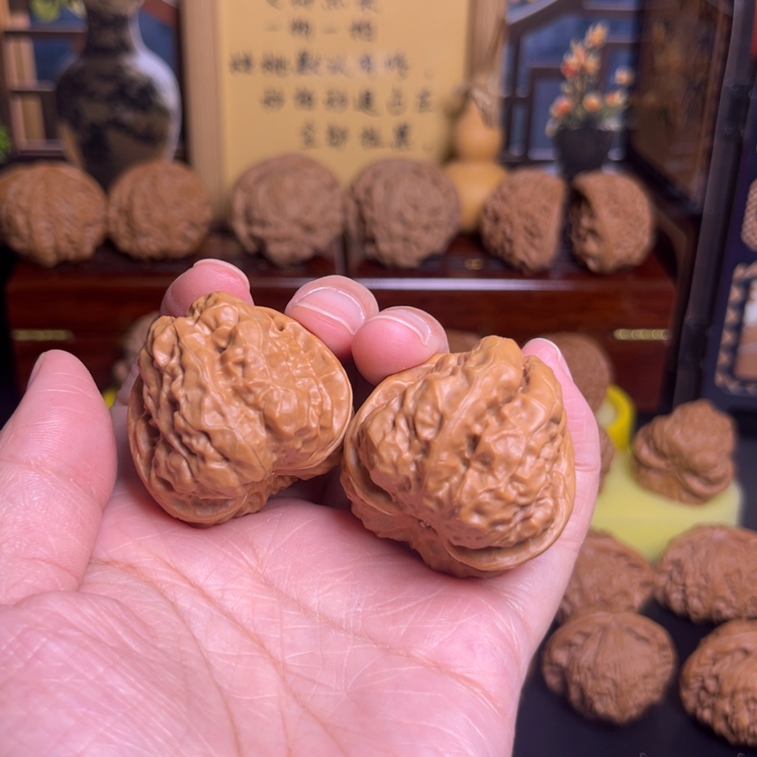 文玩核桃把件闪电购17蛙