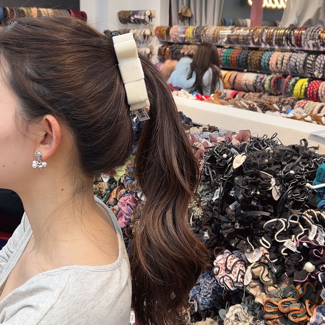 布艺铁合金小号香蕉夹