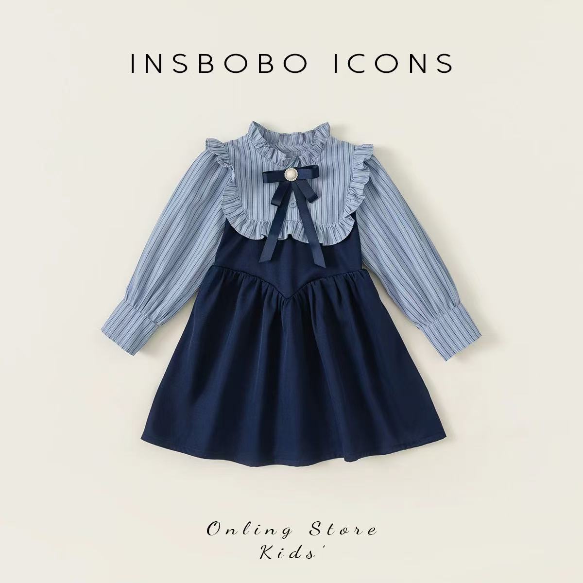 Y-F210女宝裙子洋气百搭