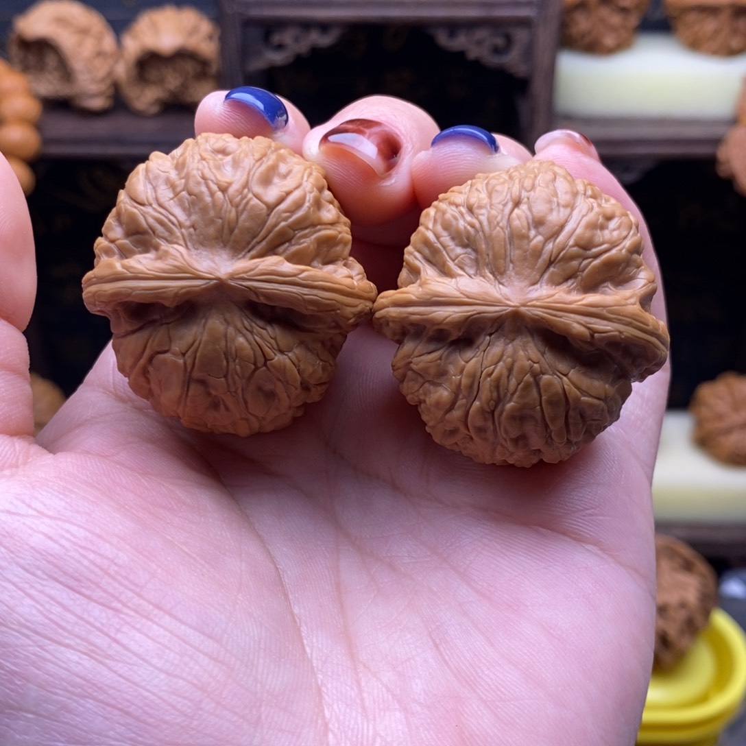 把件文玩核桃37乾隆磨