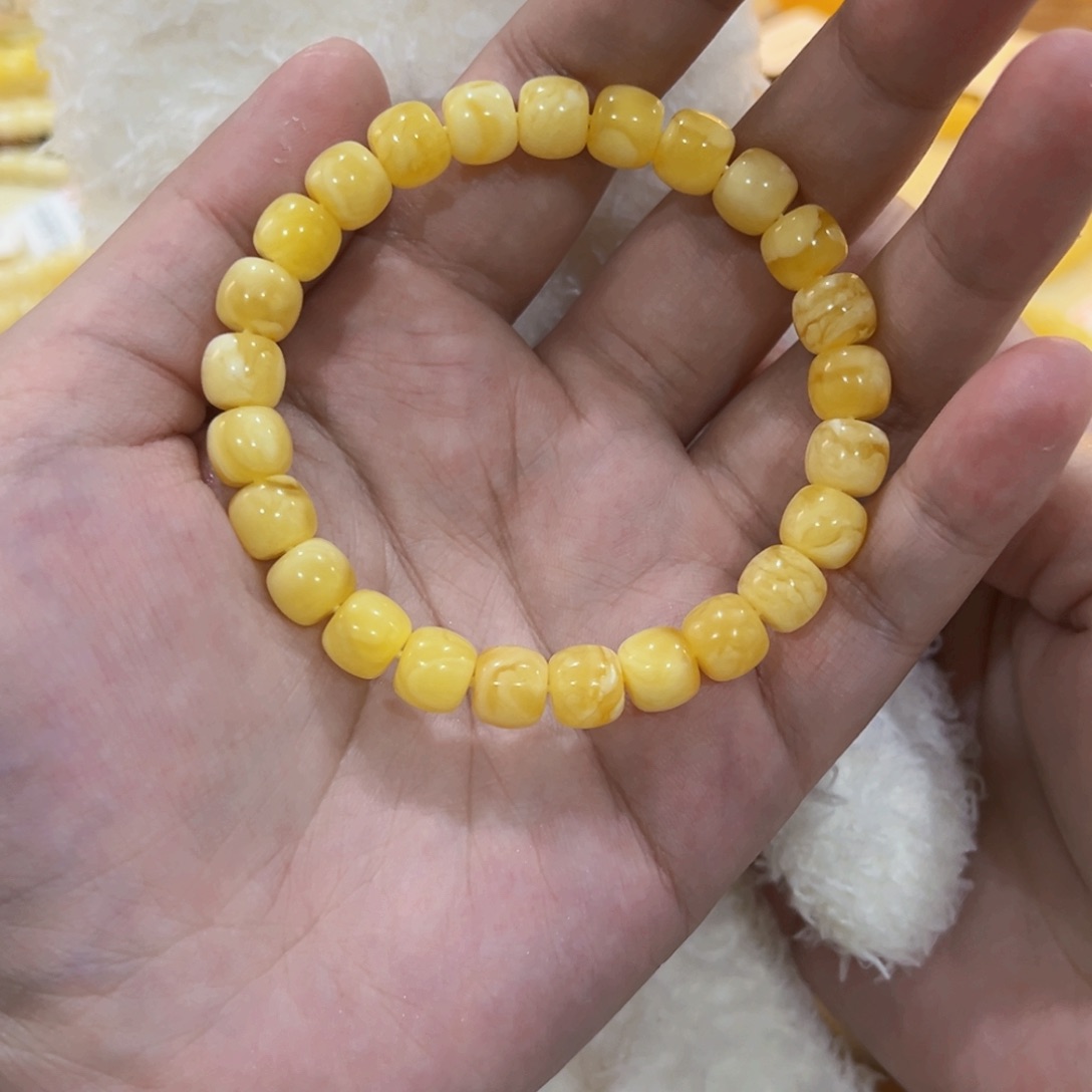 未镶嵌蜜蜡手链8.5m下播福利
