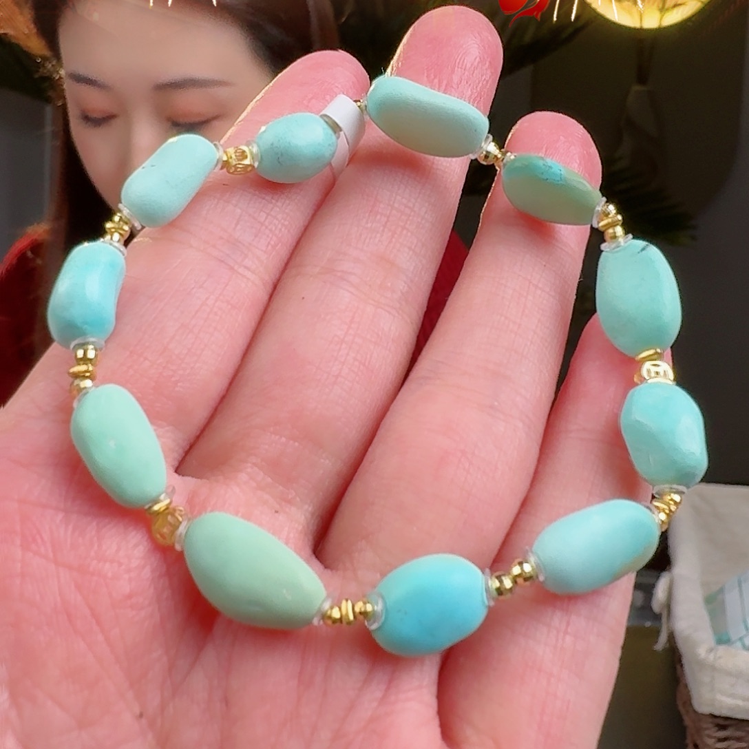 绿松石珠宝奇石未镶嵌