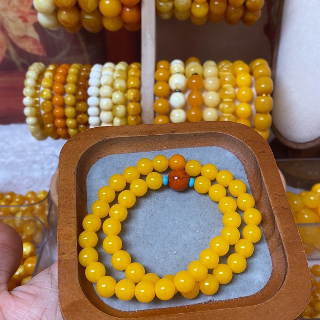 小***萝非金属精品百搭手串8mm