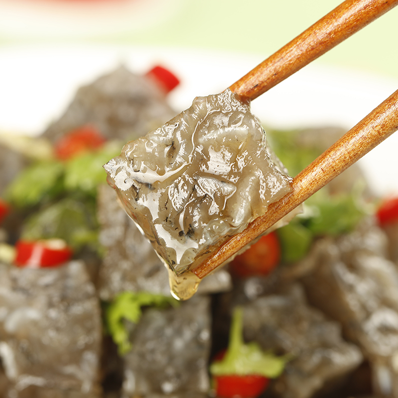 阿具捞汁藤椒鱼冻 自然解冻开袋即食凉拌小吃 脆爽富含胶原蛋白
