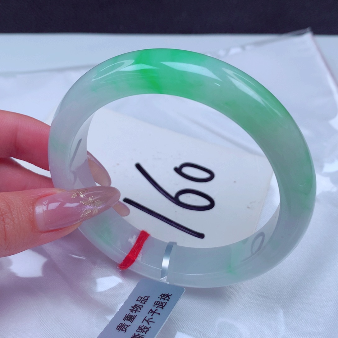 翡翠手镯未镶嵌翡翠58