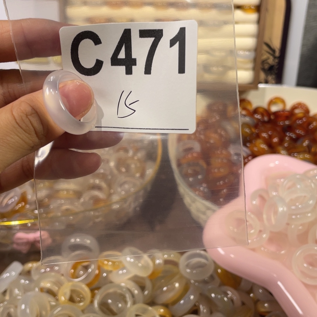未镶嵌戒指玛瑙/玉髓471
