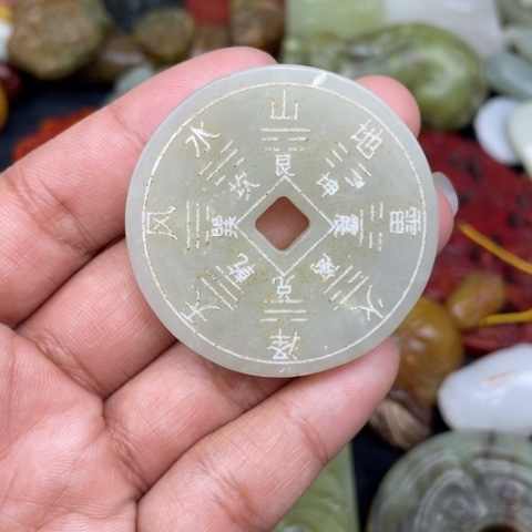 蛇纹石玉未镶嵌颈饰12