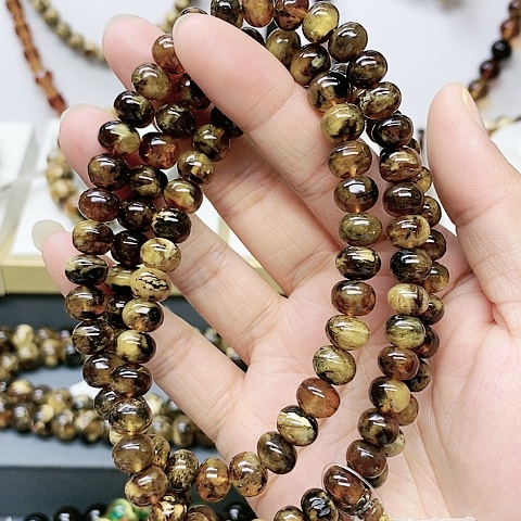 琥珀颈饰未镶嵌琥珀8