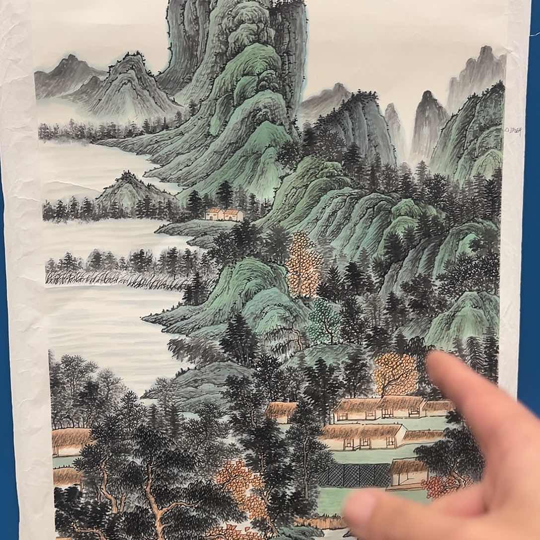 国画苏珊国画作品精品【证件视频资料】