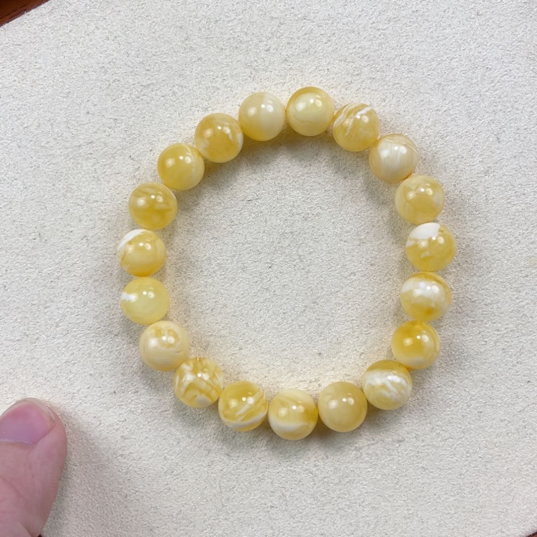 蜜蜡手串未镶嵌蜜蜡手串10mm