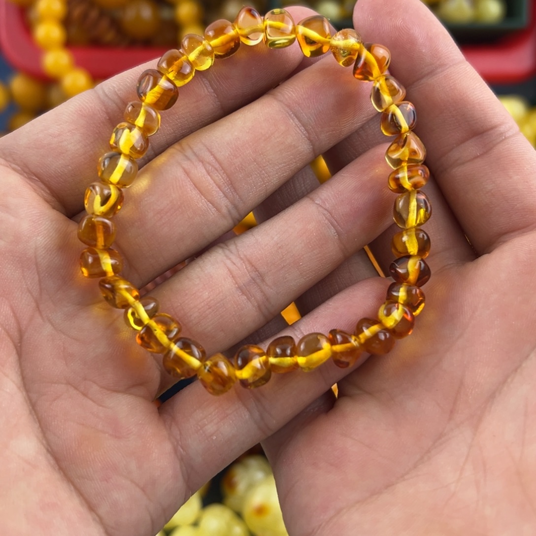 琥珀未镶嵌珠宝奇石