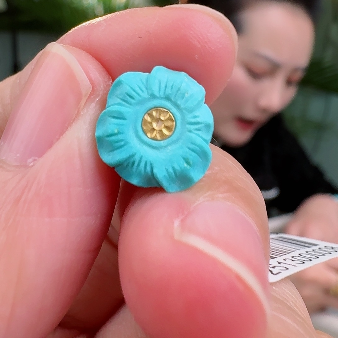 绿松石珠宝奇石未镶嵌