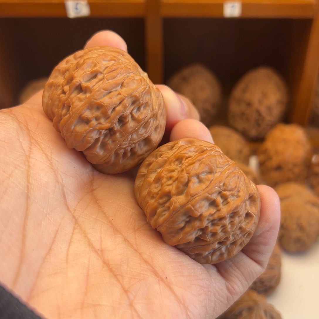 文玩核桃吊坠40全品磨盘