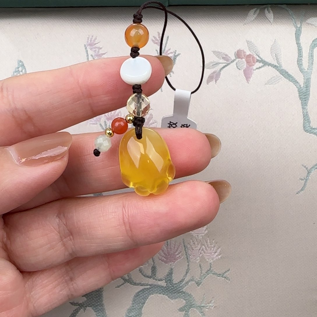 蜜蜡吊坠(赠链)未镶嵌
