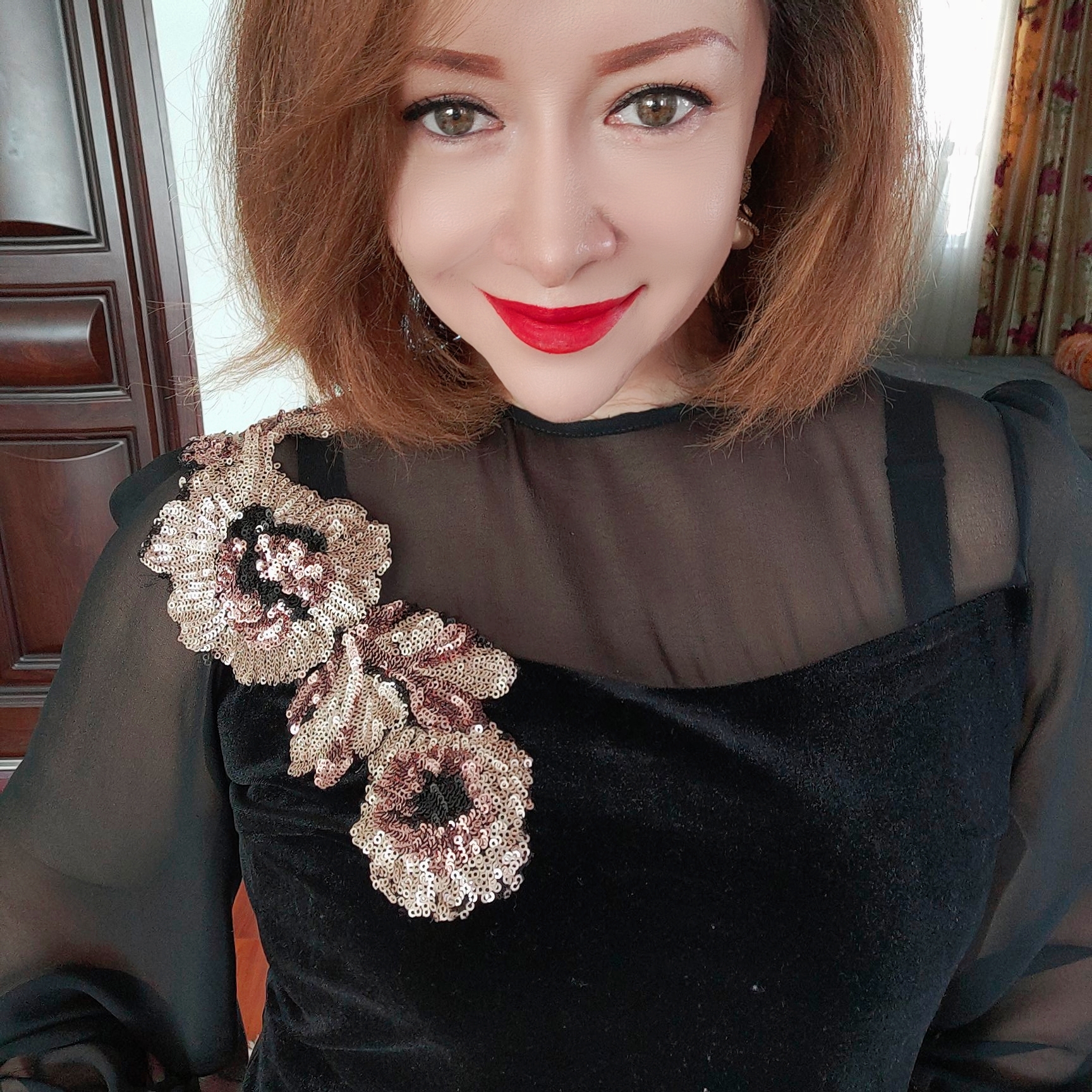 重工时尚两件套裙子