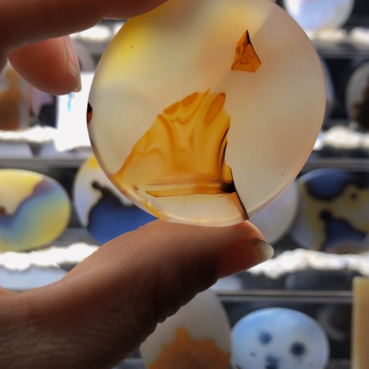 合金玛瑙/玉髓珠宝奇石119