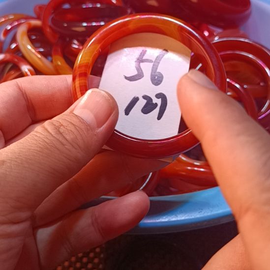 玛瑙/玉髓未镶嵌手镯