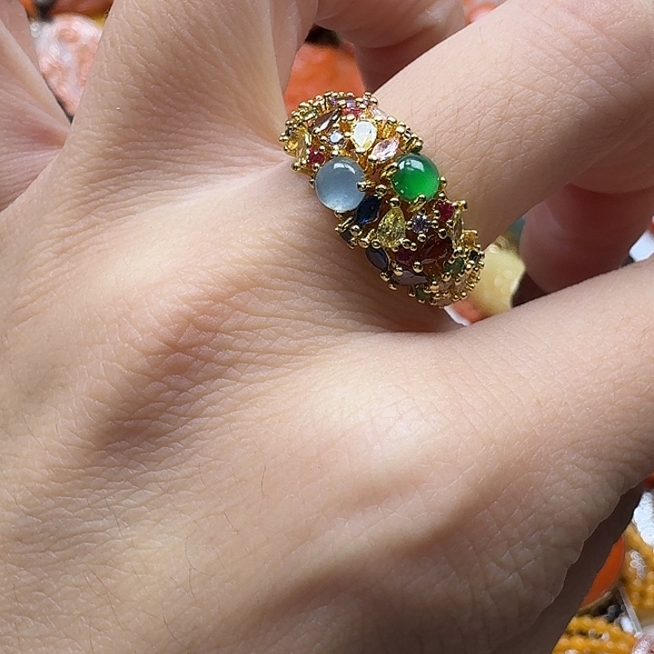 翡翠未镶嵌项链翡翠