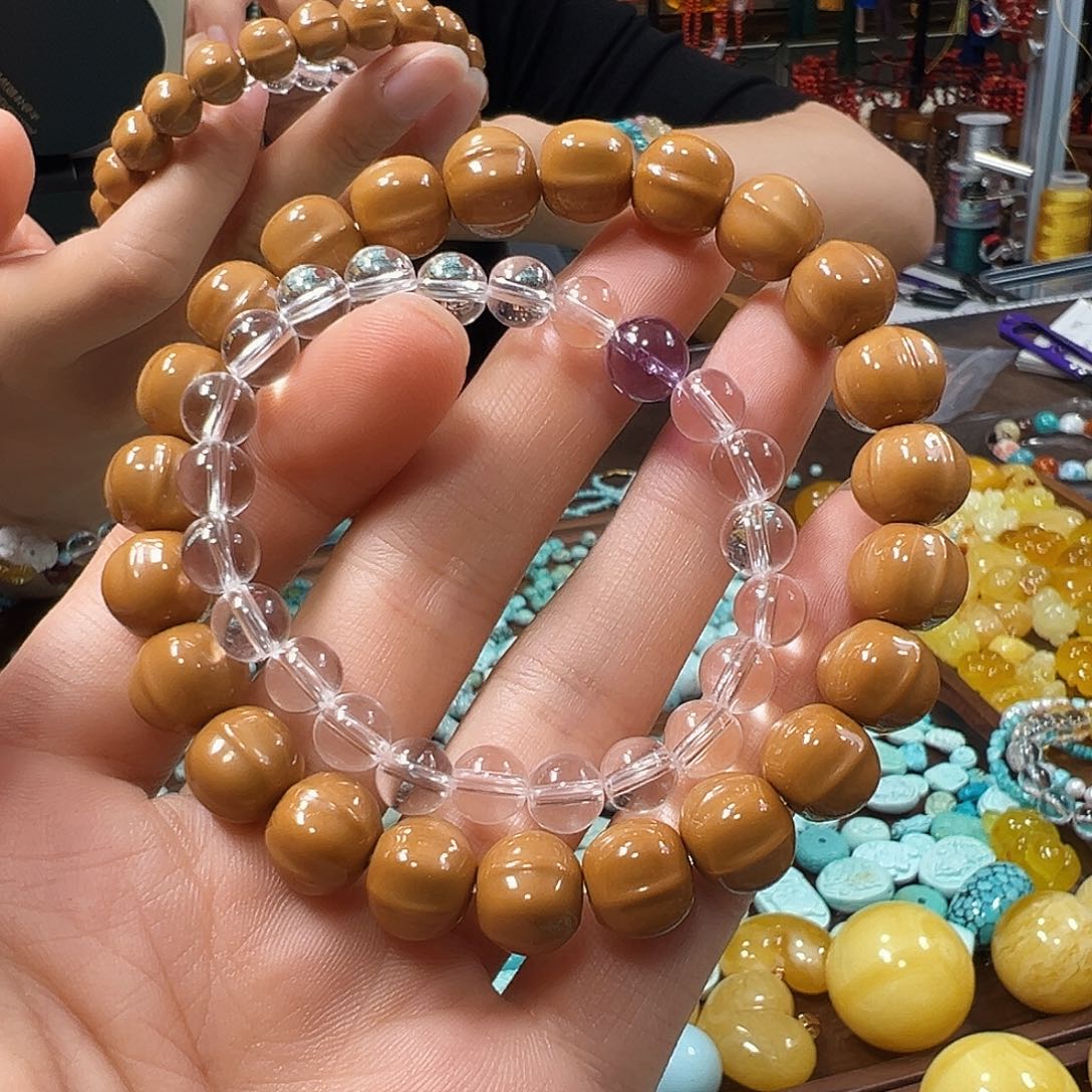 小***雀手串猴头核桃手串