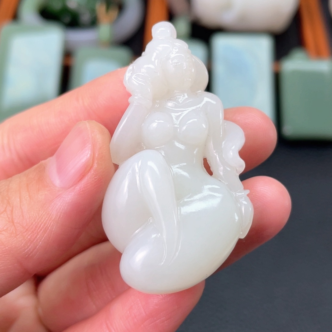 和田玉挂件未镶嵌