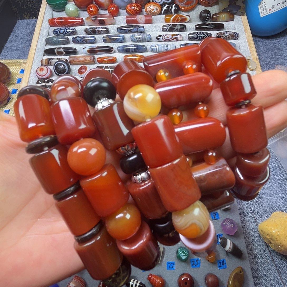 玛瑙/玉髓未镶嵌吊坠(不含链)no退no换