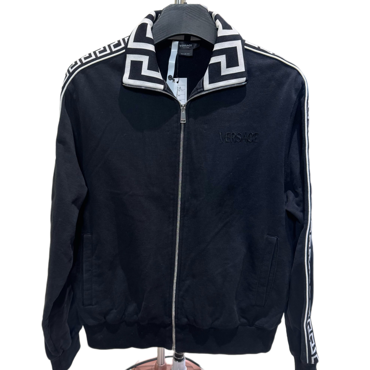 99新 VERSACE/范思哲 1132范思哲串标满印夹克/m/闲置新