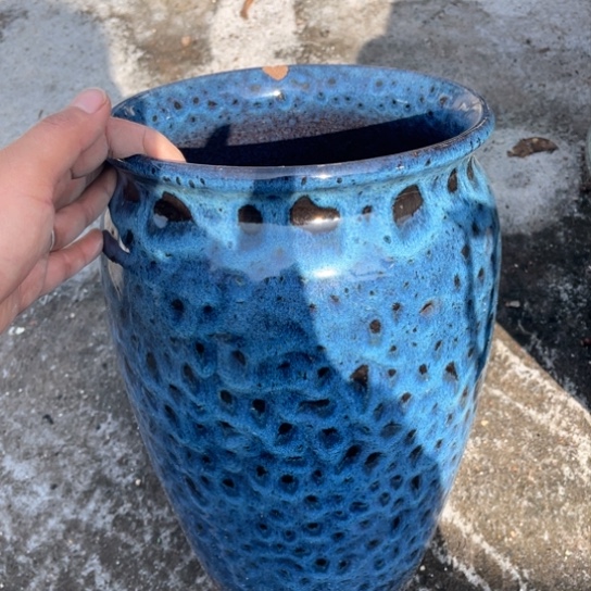 红陶口20高31瑕疵