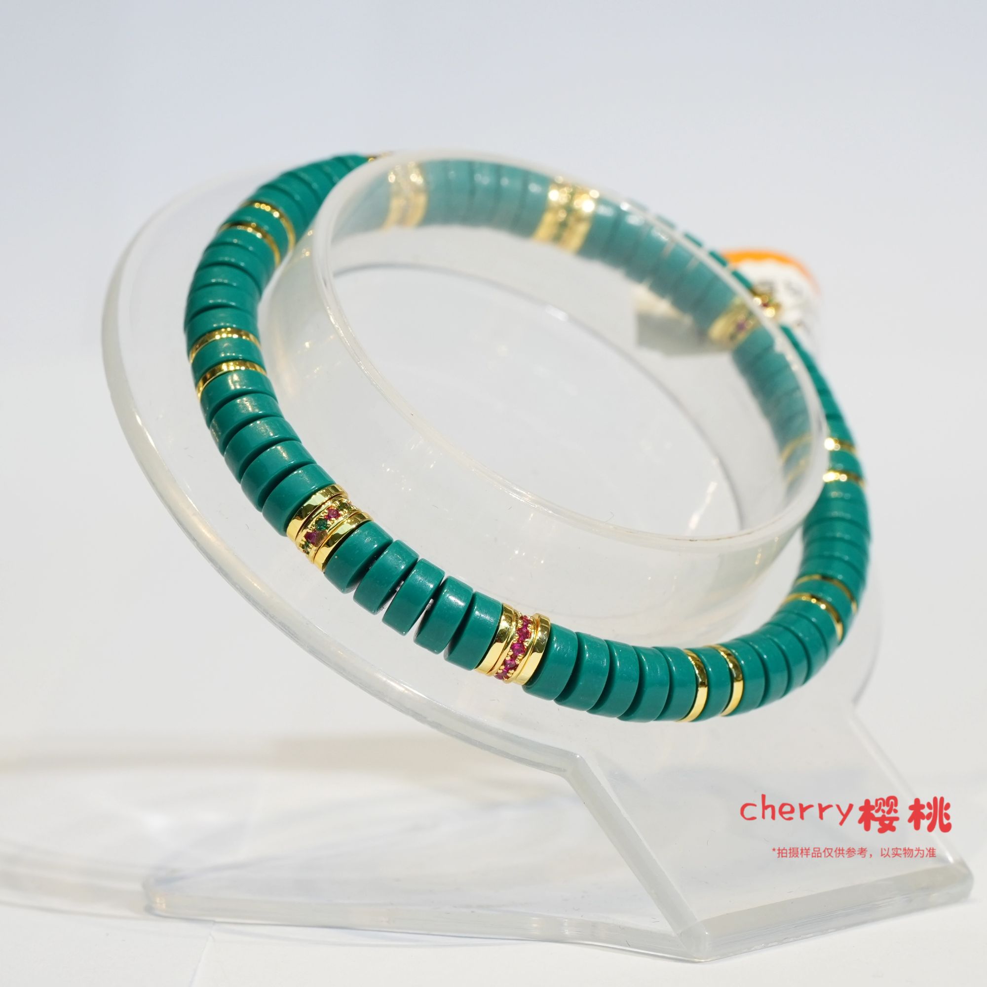 手链 民族风菱镁矿DIY单圈手串6mm左右MZ036