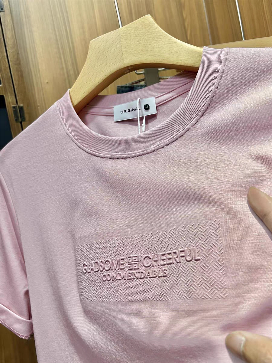 【通江恒宣】C67483男士时尚休闲百搭夏季圆领T恤