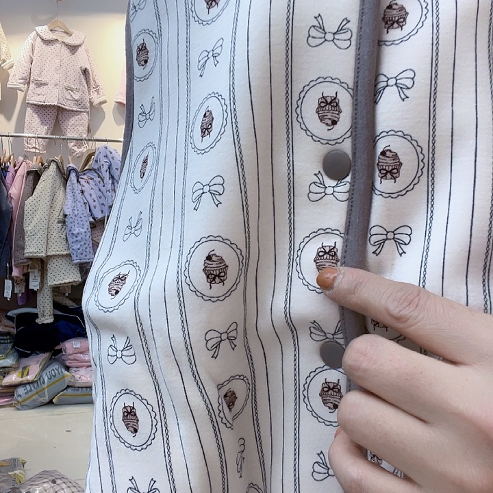 130小蛋糕米色双层马甲