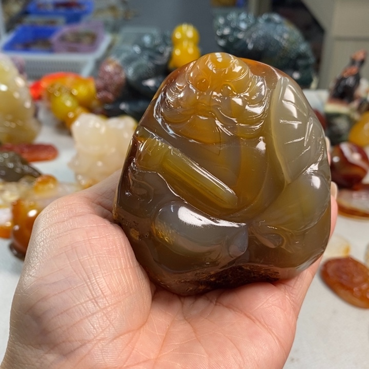 玛瑙/玉髓吊坠(不含链)未镶嵌